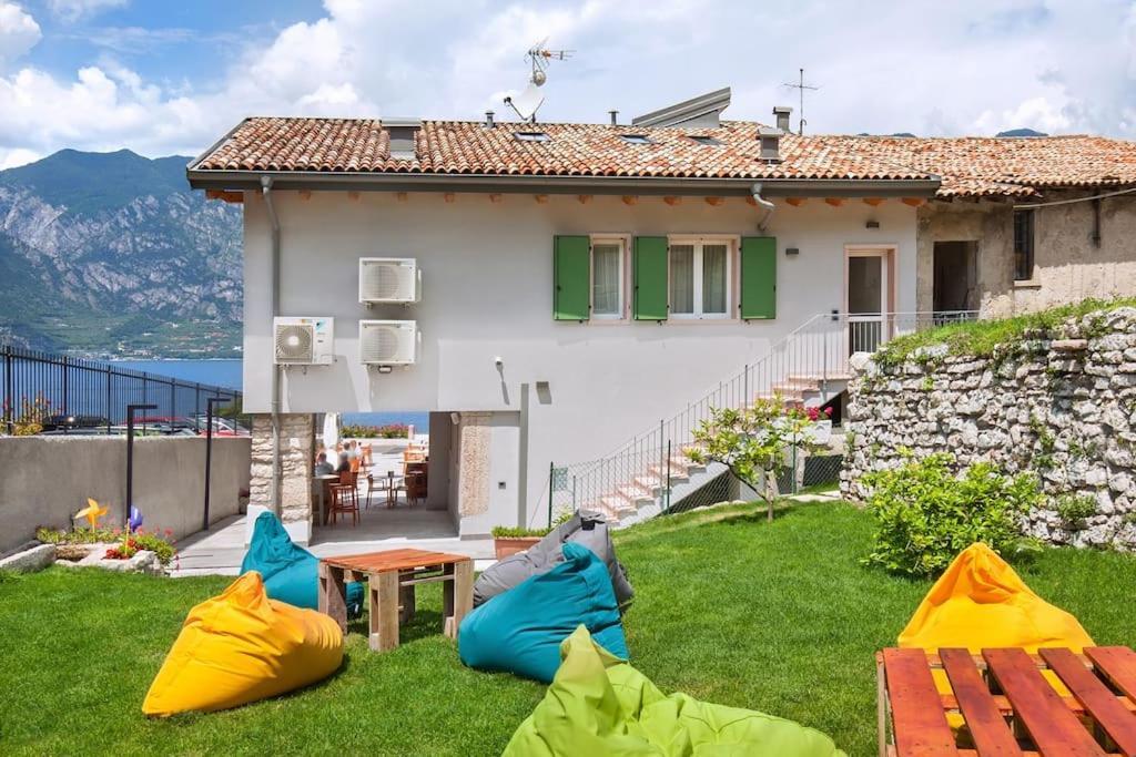 Il Frantoio A Monte-Vicino Al Lago Malcesine Exteriér fotografie